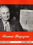 Hope College Alumni Magazine, Volume 2, Number 4: October 1949