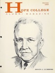 Hope College Alumni Magazine, Volume 16, Number 1: January 1963