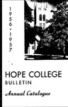 1955-1956. V94.01. March Bulletin. by Hope College