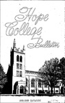 1961-1963. V98.01. March Catalog. by Hope College