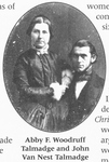Portrait of Abby F. Woodruff Talmadge and John Van Nest Talmadge