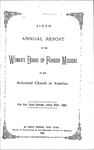 6th Annual Report of the Woman's Board of Foreign Missions by Reformed Church in America