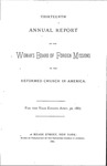 13th Annual Report of the Woman's Board of Foreign Missions by Reformed Church in America