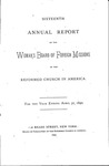 16th Annual Report of the Woman's Board of Foreign Missions by Reformed Church in America