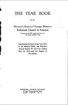 51st Annual Report of the Woman's Board of Foreign Missions by Reformed Church in America