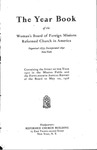54th Annual Report of the Woman's Board of Foreign Missions by Reformed Church in America