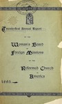 21st Annual Report of the Woman's Board of Foreign Missions by Reformed Church in America