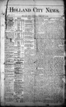 Holland City News, Volume 1, Number 1: February 24, 1872