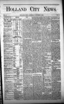 Holland City News, Volume 1, Number 33: October 5, 1872 by Holland City News