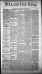 Holland City News, Volume 2, Number 50: January 31, 1874