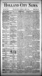 Holland City News, Volume 3, Number 8: April 11, 1874