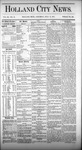 Holland City News, Volume 3, Number 21: July 11, 1874 by Holland City News