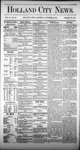 Holland City News, Volume 4, Number 37: October 30, 1875 by Holland City News