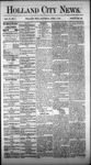 Holland City News, Volume 5, Number 7: April 1, 1876