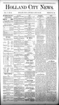 Holland City News, Volume 5, Number 24: July 29, 1876 by Holland City News