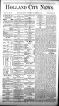 Holland City News, Volume 5, Number 35: October 14, 1876 by Holland City News