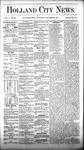 Holland City News, Volume 5, Number 42: December 2, 1876