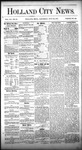 Holland City News, Volume 7, Number 23: July 20, 1878 by Holland City News