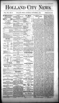 Holland City News, Volume 8, Number 38: November 1, 1879 by Holland City News