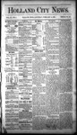 Holland City News, Volume 9, Number 1: February 14, 1880 by Holland City News