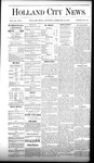Holland City News, Volume 9, Number 3: February 28, 1880