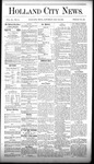 Holland City News, Volume 9, Number 15: May 22, 1880