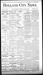 Holland City News, Volume 9, Number 28: August 21, 1880