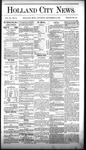Holland City News, Volume 9, Number 31: September 11, 1880