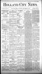 Holland City News, Volume 9, Number 40: November 13, 1880