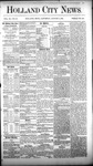 Holland City News, Volume 11, Number 26: August 5, 1882 by Holland City News