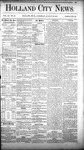 Holland City News, Volume 11, Number 29: August 26, 1882 by Holland City News