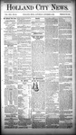 Holland City News, Volume 13, Number 36: October 11, 1884