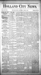 Holland City News, Volume 16, Number 9: April 2, 1887