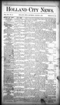 Holland City News, Volume 16, Number 27: August 6, 1887