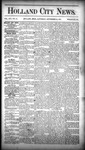 Holland City News, Volume 16, Number 34: September 24, 1887 by Holland City News