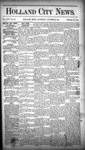 Holland City News, Volume 16, Number 37: October 15, 1887
