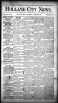 Holland City News, Volume 16, Number 38: October 22, 1887