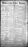 Holland City News, Volume 17, Number 49: January 5, 1889