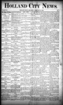 Holland City News, Volume 18, Number 4: February 23, 1889