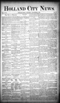 Holland City News, Volume 18, Number 45: December 7, 1889