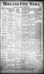 Holland City News, Volume 19, Number 4: February 22, 1890