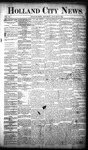Holland City News, Volume 20, Number 1: January 31, 1891