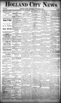 Holland City News, Volume 20, Number 44: November 28, 1891