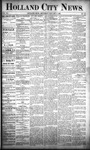 Holland City News, Volume 20, Number 50: January 9, 1892