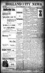 Holland City News, Volume 27, Number 28: July 29, 1898