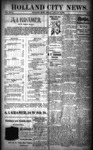 Holland City News, Volume 27, Number 52: January 13, 1899