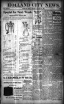 Holland City News, Volume 28, Number 1: January 20, 1899 by Holland City News
