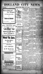 Holland City News, Volume 30, Number 52: January 10, 1902