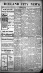 Holland City News, Volume 37, Number 19: May 14, 1908