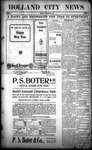 Holland City News, Volume 37, Number 52: December 31, 1908